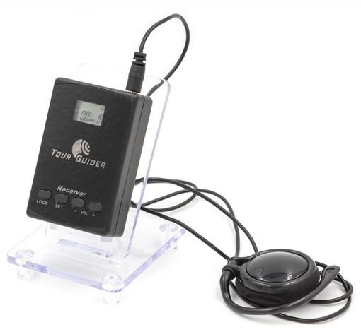 L8 Handheld Simultaneous Interpretation Equipment Black Tour Guide Device