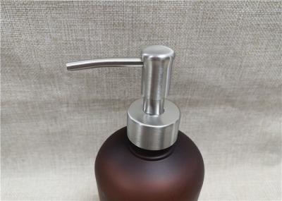 Recyclable Pump Tops For Bottles , Ribbed Closure Lotion Soap Dispenser Pumps