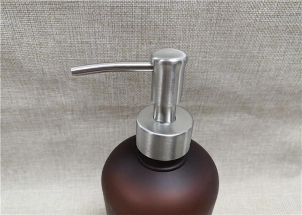 Recyclable Pump Tops For Bottles , Ribbed Closure Lotion Soap Dispenser Pumps