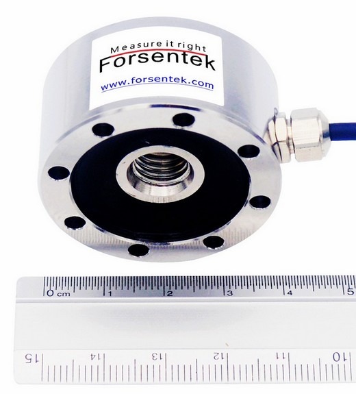 Pancake Load Cell 200lb 450lb 1.1klb Compression Force Transducer 2.2klb 4.5klb