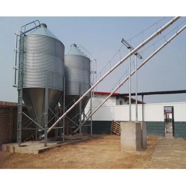 Floor Farming System Broiler Chicken House Poultry Feeders And Drinkers Farm Equipment