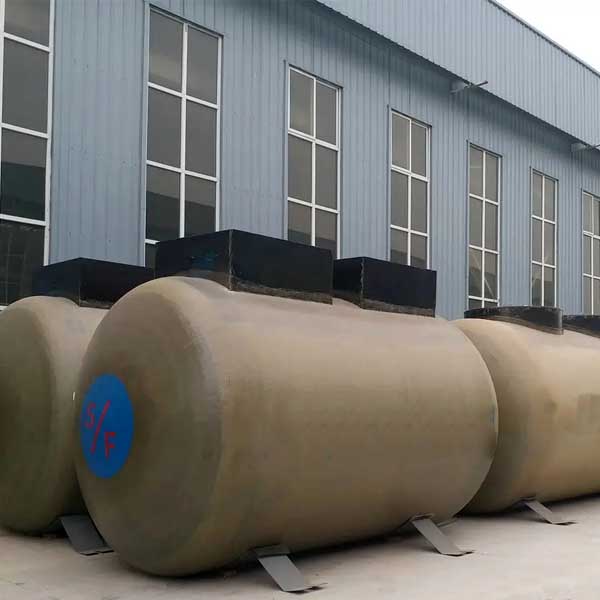 Tanque de armazenamento do fuel-óleo de 30000 litros subterrâneo horizontal de 60000 litros