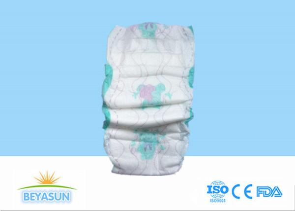 Custom Printed Hypoallergenic Disposable Diapers Dry Surface With Cartoon Pattern