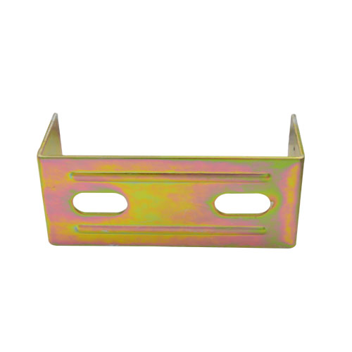 nylon guide roller bracket NRB02, material: steel, color: yellow zinc plating
