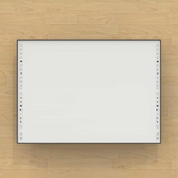 86 Inch 10-Point Touch Interactive Whiteboard with 3840x2160 Resolution for Collaborative Learning