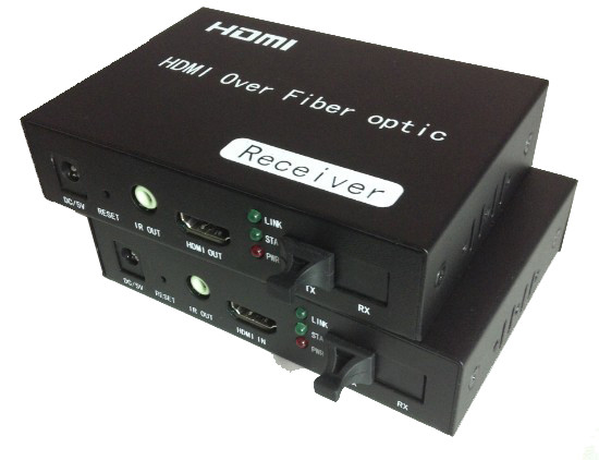 HDMI Fiber Extender （support IR）