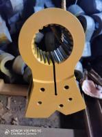 Rock Arms Schwing Concreto Pump Parts con color amarillo blanco y plateado