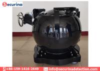 Embarcação móvel da retenção da bomba que carrega 3kgs TNT que explode para a equipe do EOD