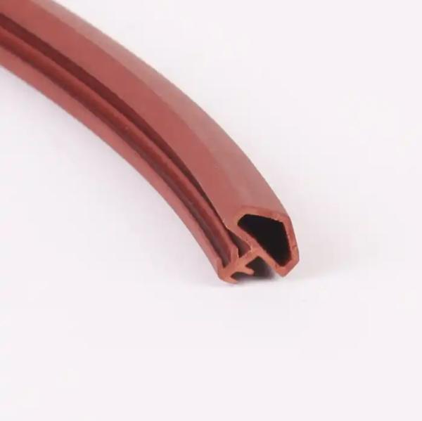 3M Faixa de extrusão de borracha de silicone autoadhesiva em forma de D para serviço de processamento de branco