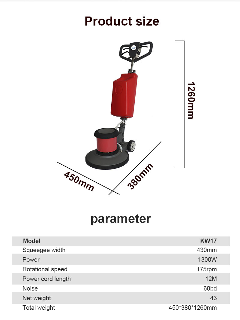 Intelligent Commercial Carpet Cleaning Machine Stone Floor Polishing Cleaning Machine