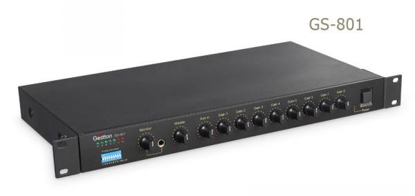 Audio MA8 Dj Controller Mixer Wired Broadcast Mixer 62dB Max Gain