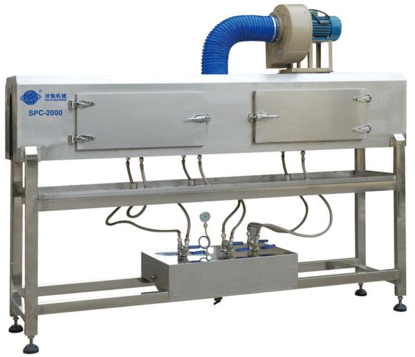 PET Bottle Label Steam Shrink Tunnel Machine Shrink Sleeve Tunnel 380V 1.1Kw