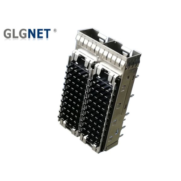 EMI Tabs SFP Cage Assembly Press Fit Mounting For Data / Communications