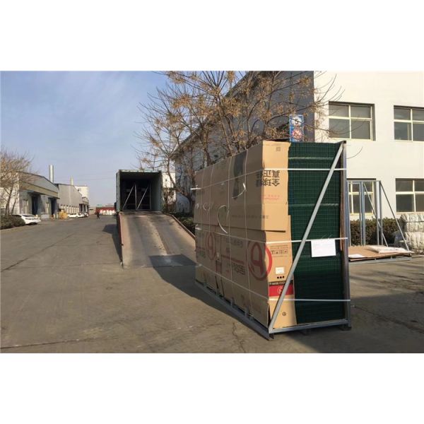 Green Security 3D Welded Wire Fence Folding Curved Mesh Fence