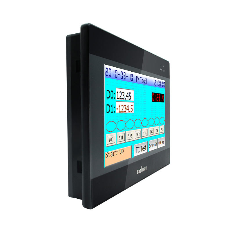 Сопротивляющимся ТИП интегрированный касанием HMI PLC GX разработчика 8,86 программного обеспечения c 12AI