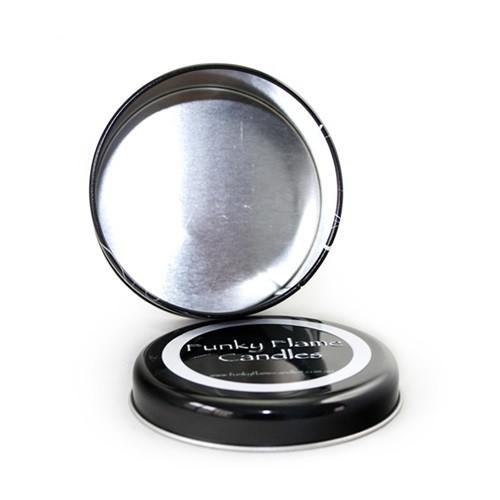 round tin case for candles