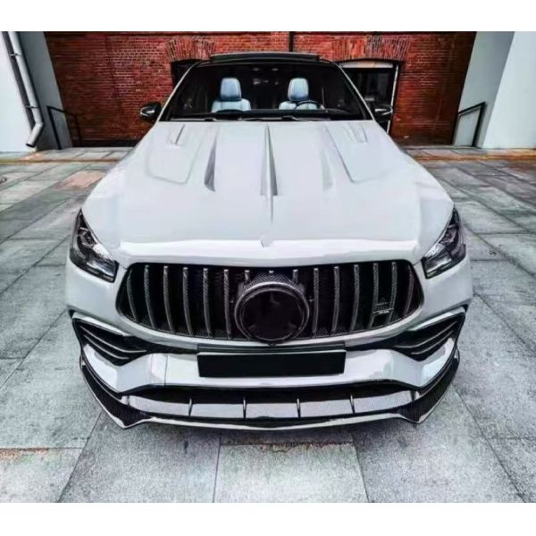 Black Tesla S Body Kit Carbon Fiber Engine Cover Hood Customized