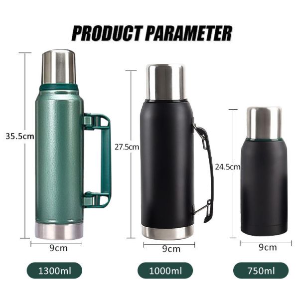 Large Capacity Best Insulated Stainless Steel Travel Kettle with Custom Indoor Design