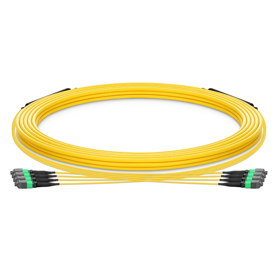 MTP Trunk Cable with 0.35dB Low IL OFNP Fire Safety-Rated and G.657.A1 Bend Insensitive Fiber for High-Density Cabling