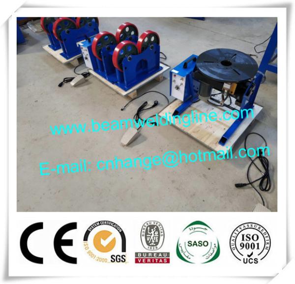30kg 50kg 100kg Small Automatic Welding Positioner , Small Rotating Welding Turntable