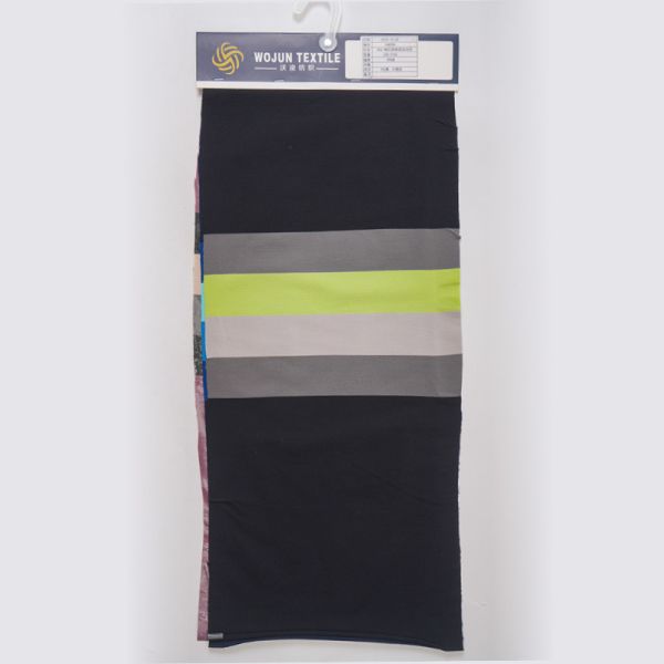 Sweat-Absorbent And Wear-Resistant ，Healthy Striped Knit Fabric For Polo Shirt