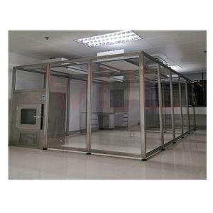 SUS 304 Frame Transparent Class 10000  Softwall Clean Room