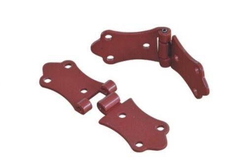 Durable Iron Corner Door Hinge , Furniture Assembly Fittings 30×55mm Size
