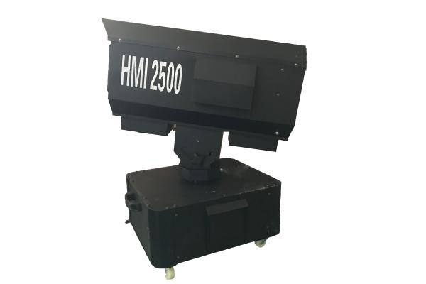 Full Color Outdoor Sky Search Light HMI 2500W 16 Beams Waterproof Lighting Equipment