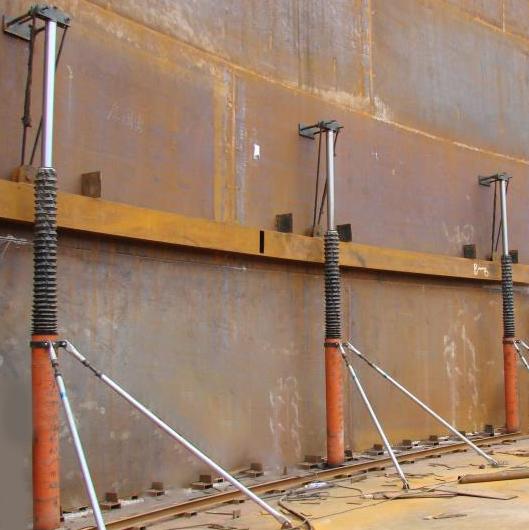 PLC Hydraulic Jacking System for Tank Lifting 12-120t Capacity