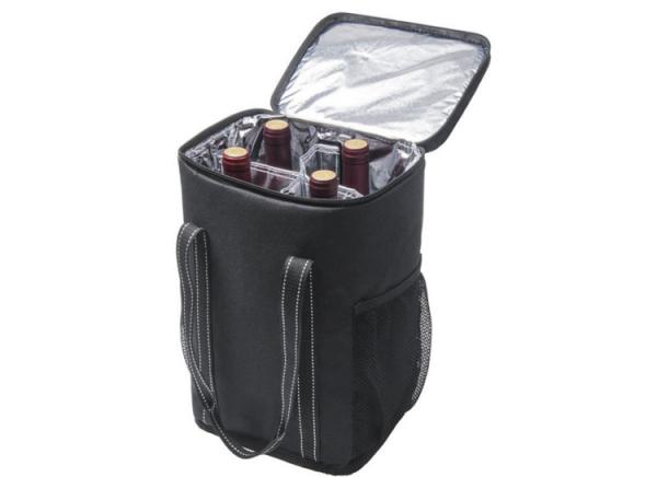 Premium quality Ice Insulated oxford wine bottle cooler bag for four wines