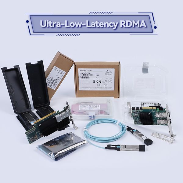 NVIDIA ConnectX-6 Lx MCX631102AN-ADAT Dual 25GbE PCIe Low Profile SmartNIC with ASAP² Technology