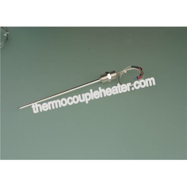 стеклоткань зонда датчика RTD термопары 100mm защищая провод