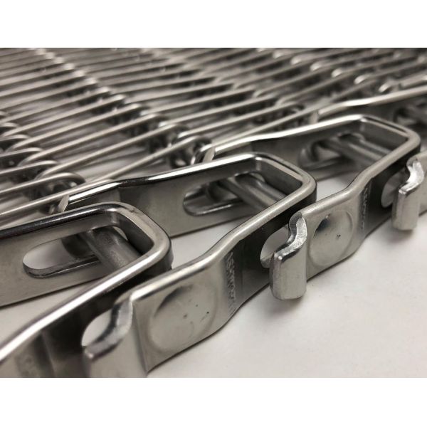 Tunnel de refroidissement pour pain et aliments - Convoyeur à chaîne en maille pour biscuits et cookies