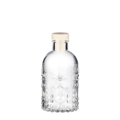Botellas de perfume de cristal de la decoración colorida para el difusor casero del perfume