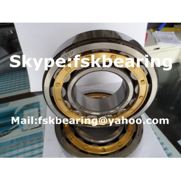 Single Row NU208 M Cement  Mixer Bearings Cylindrical Roller For Tanker Car