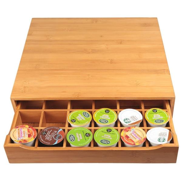 hot selling coffee cup holder tray with drawer coffee cup holder for high quality