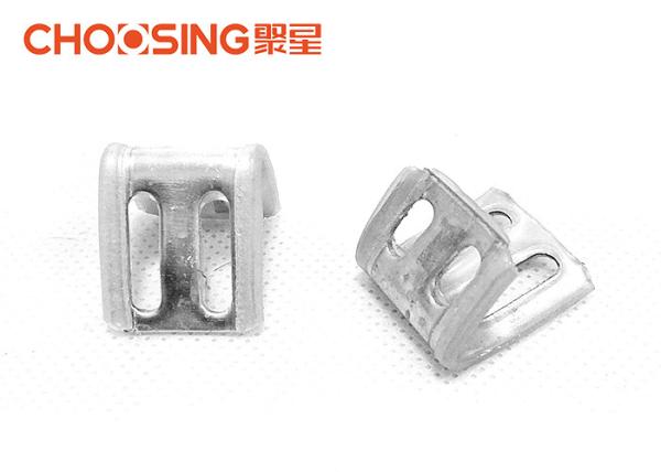 Plastic Covered EK Spring Clip Galvanization Surface Decreasing Noise During Fixing