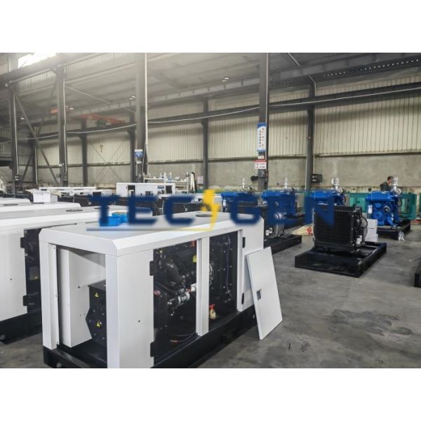 1800 Rpm Silent Diesel Generator Powered By Chinese Diesel Engine QC480D With Built In ATS
