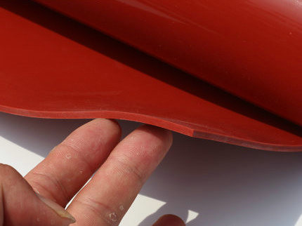 Plaque de silicone de 1 à 6 mm d'épaisseur