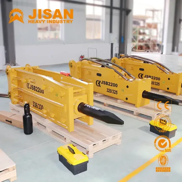 Highly Durable Hydraulic Rock Breaker For Excavator Demolition And Construction