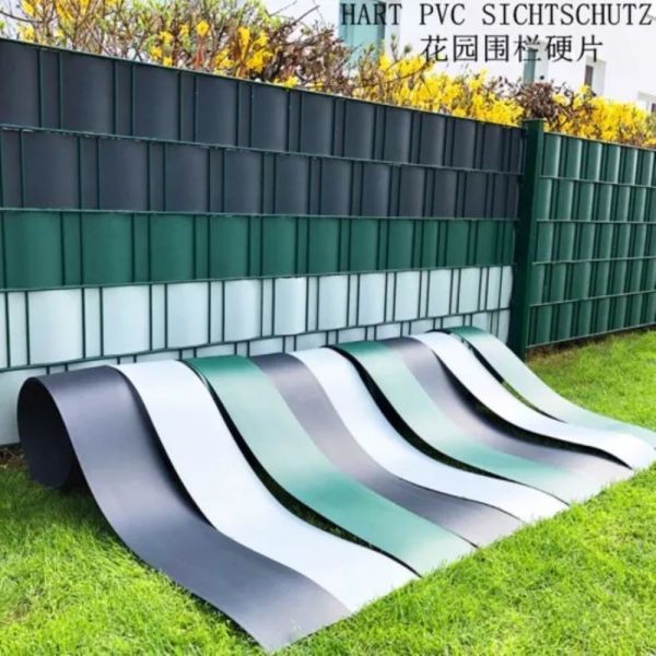 Heavy-Duty Anti-UV Weatherproof Vinyl Strips for Custom Outdoor Privacy Fencing