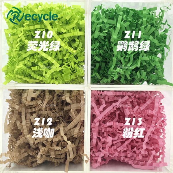 Electricity Mini Type Raffia Paper Making Machine A4 Paper Shredding Machine Crinkle Paper Machine