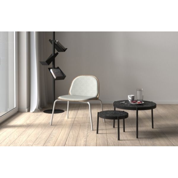 Stackable Ash Commercial Lounge Chair High Stability Fabric Accent Chair