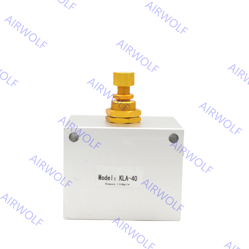 KLA-32, KLA-40, KLA-50 KLA Series one-way Air Flow Control Check Valve 1