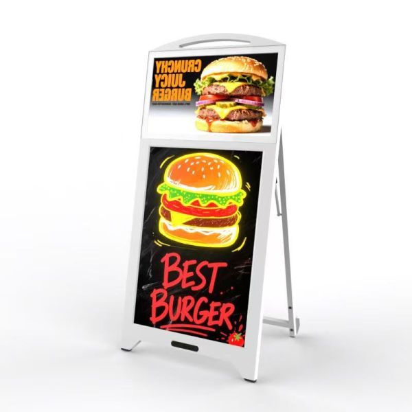 21.5inch Portable Display Screen With Fluorescent Board And 14 Hour Charging