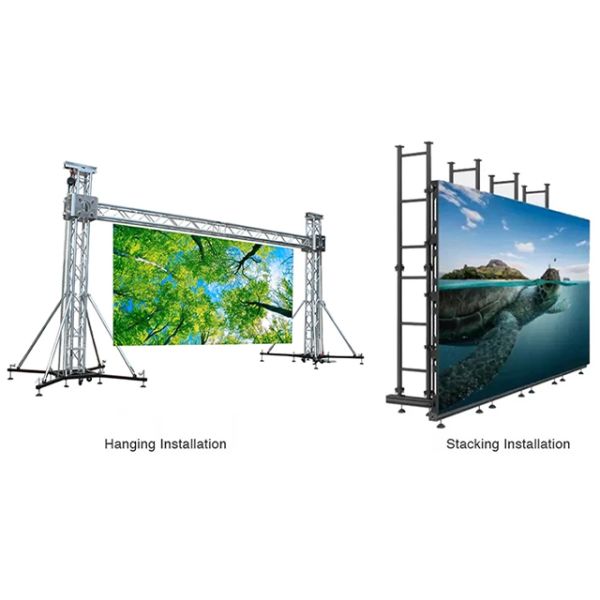 Giant Stage Background Led Video Wall , P2.6 P2.9 P3.91 Outdoor Rental Led Display