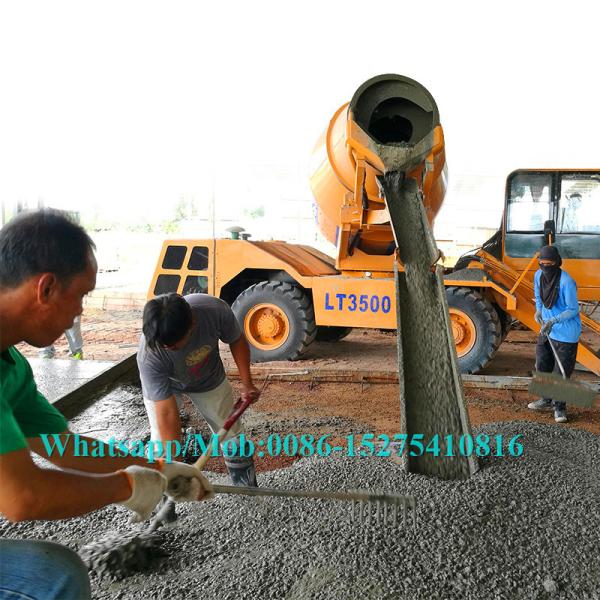 Caminhão móvel concreto SW2000 do misturador concreto de equipamento de construção de Sinotruck