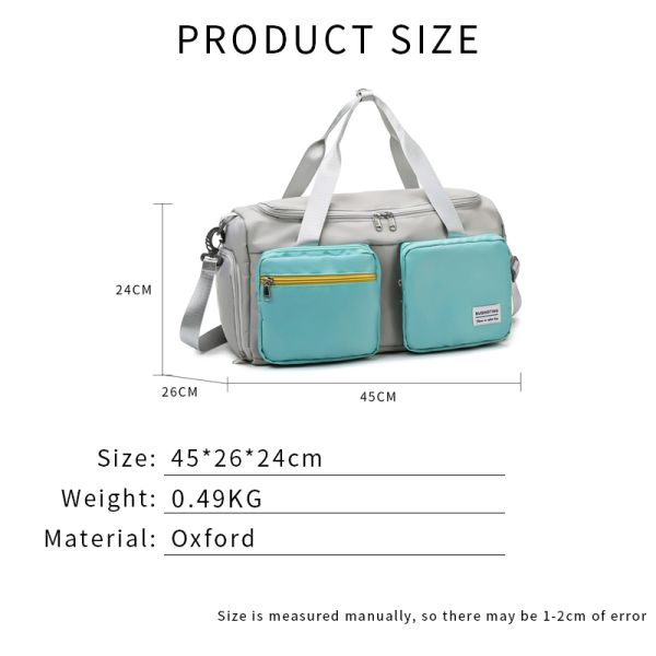 Практически сумки ночного Tote водоустойчивое располагаясь лагерем Unisex Multicolor