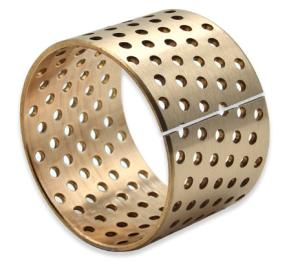 CuSn8, Cylindrical Wrapped Bronze Bearings