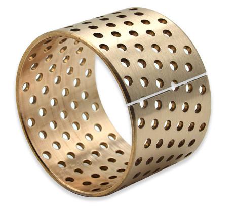 CuSn8,  Cylindrical Wrapped Bronze Bearings